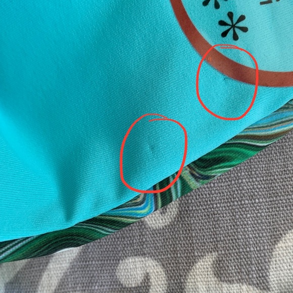 NEW 437 x The Mayfair Group Paradiso Sam Bikini Set (Sz S) Blue Green Marble - Picture 10 of 12